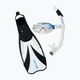 Aqualung Compass Snorkelling Set black and white SR4110109XL 14