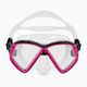 Aqualung Cub transparent/pink junior diving mask MS5530002 2