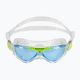 Aquasphere Vista transparent/bright green/blue children's swim mask MS5630031LB 2