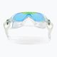 Aquasphere Vista transparent/bright green/blue children's swim mask MS5630031LB 8