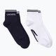 Lacoste men's tennis socks 2 pairs navy blue and white RA4187