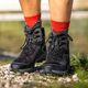 Men's trekking boots Alpina Tracker Mid black/grey 16