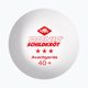 Donic-Schildkröt 3-Star Avantgarde table tennis balls Poly 40+ 6 pcs. coloured 608533 2