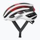 ABUS AirBreaker bicycle helmet white and red 86836 7
