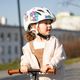Children's bicycle helmet Alpina Ximo Flash white flower 8