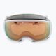 Ski goggles Alpina Estetica Q-Lite pearlwhite gloss/mandarin sph 2