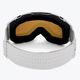Ski goggles Alpina Estetica Q-Lite pearlwhite gloss/mandarin sph 3