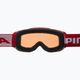 Children's ski goggles Alpina Piney red matt/orange 8