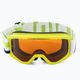 Children's ski goggles Alpina Piney lime matt/orange 2