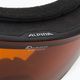 Ski goggles Alpina Nakiska black matt/orange 5