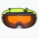 Ski goggles Alpina Nakiska black-neon/dh 2