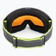 Ski goggles Alpina Nakiska black-neon/dh 3