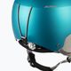 Children's ski helmets Alpina Zupo turquoise matt 8