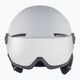 Alpina Arber Visor Q Lite grey matt ski helmet 7