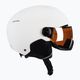 Ski helmet Alpina Arber Visor Q Lite white matt 4