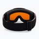 Children's ski goggles Alpina Piney black/rose matt/orange 3