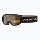 Children's ski goggles Alpina Piney black/rose matt/orange 6