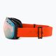 Ski goggles Alpina Granby Q-Lite black/pumpkin matt/gold sph 4