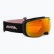 Ski goggles Alpina Estetica Q-Lite black/rose matt/rainbow sph