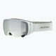 Ski goggles Alpina Double Jack Mag Q-Lite white gloss/mirror black 7