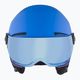 Children's ski helmets Alpina Zupo Visor Q-Lite blue matt 10
