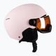 Children's ski helmets Alpina Zupo Visor Q-Lite rose matt 4
