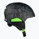 Children's ski helmets Alpina Pizi black/green camo matt 4