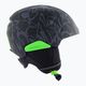 Children's ski helmets Alpina Pizi black/green camo matt 12
