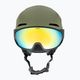 Alpina Alto Q-Lite olive matt ski helmet 2