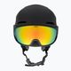 Alpina Alto Q-Lite black matt/gold mirror ski helmet 2