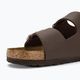 BIRKENSTOCK Milano BF Regular dark brown sandals 8