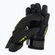 Men's Ski Gloves LEKI WCR C-Tech 3D black ice/lemon