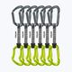 EDELRID Pure 6-piece climbing express set. 10 cm slate/oasis