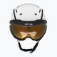 CASCO Ski Helmet SP-6 Visorb White 07.2578 2