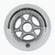 Powerslide Infinity II rollerblade wheels 100mm/85A 4 pcs white 905224