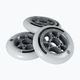 Powerslide Infinity II rollerblade wheels 100mm/85A 4 pcs white 905224 6