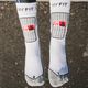 Powerslide MyFit skate socks white and grey 900988 9