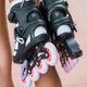 Playlife Lancer 84 women's roller skates black and purple 880274 11