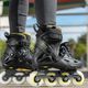 Powerslide men's roller skates Imperial One 80 black/yellow 908376 10
