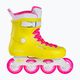Powerslide women's roller skates Zoom neon yellow