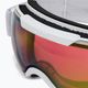 Ski goggles UVEX Downhill 2000 FM white/mirror pink rose 55/0/115/12 5