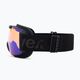 Ski goggles UVEX Downhill 2000 S CV black mat/mirror blue colorvision yellow 55/0/447/21 4