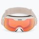 Ski goggles UVEX Downhill 2000 S CV white/mirror rose colorvision orange 55/0/447/10 2