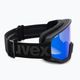 Ski goggles UVEX Athletic CV black mat/mirror blue colorvision green 55/0/527/20