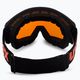 UVEX ski goggles Athletic CV black matt/mirror blue colorvision orange 55/0/527/22 3