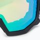 Ski goggles UVEX Athletic FM black mat/mirror green lasergold lite 55/0/520/22 5
