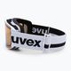 Ski goggles UVEX Skyper P white mat/polavision brown/clear 55/0/444/1030 4