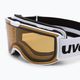 Ski goggles UVEX Skyper P white mat/polavision brown/clear 55/0/444/1030 5