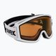 UVEX ski goggles G.gl 3000 P white mat/polavision brown clear 55/1/334/10