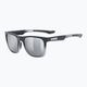UVEX sunglasses Lgl 42 black transparent/mirror silver S5320322916 5